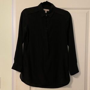 Banana Republic Silk Tunic Shirt
